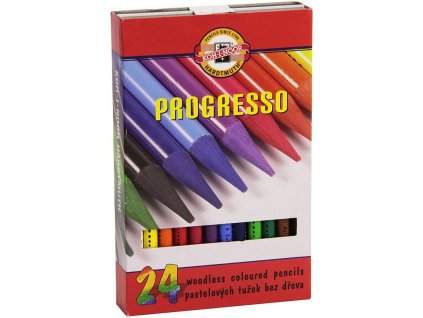 koh i noor 8758 souprava tuzek pastelovych v laku progresso 24 barev