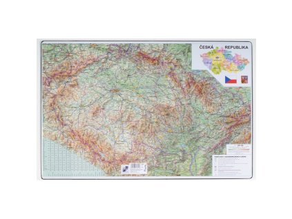 psaci podlozka mapa cr 60x40 cm