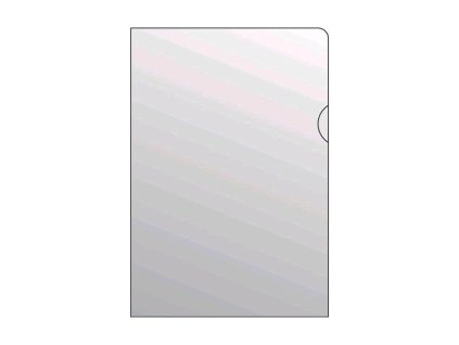 Obal PP zakládací A4 L extra silný glasclear, 180mic, čirý lesklý