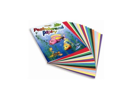 skolni barevne papiry 20 listu format a4
