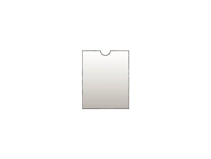 obal pvc na casove jizdenky 85x115 mm