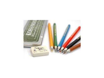 koh i noor 5217 mechanicka tuzka versatil sada 6ks tuhy 2 mm