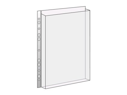 obal pvc a4 na katalogy zavesny 180mic rozsirena kapacita