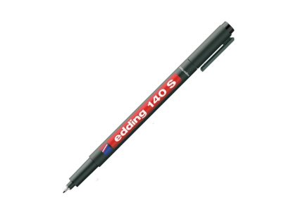 Permanentní popisovač EDDING 140 S, stopa 0,3 mm (Barva Černá)
