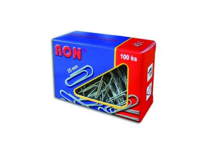 conmetron dopisni kancelarske sponky 451 oble 25 mm
