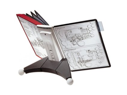 durable 5632 sherpa table 10 stolni komplet s 10 ramecky cervenycerny