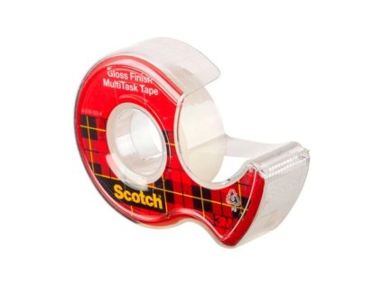 3m scotch crystal tape lepici paska s odvijecem 19 mm x 75 m