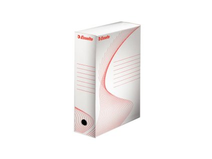 esselte 128102 archivacni krabice 100 mm bila