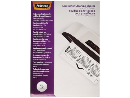 cistici listy a4 fellowes pro laminatory baleni 10ks
