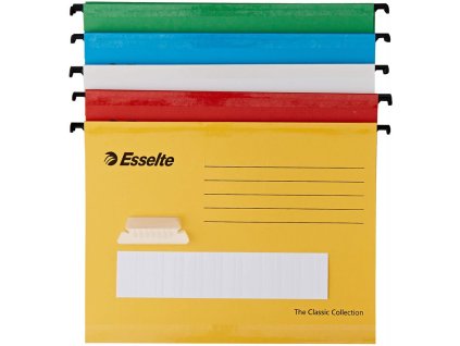 zesilene zavesne desky esselte classic pendaflex collection mix barev baleni 10 ks