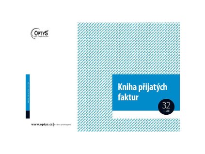 optys 1009 kniha prijatych faktur a4