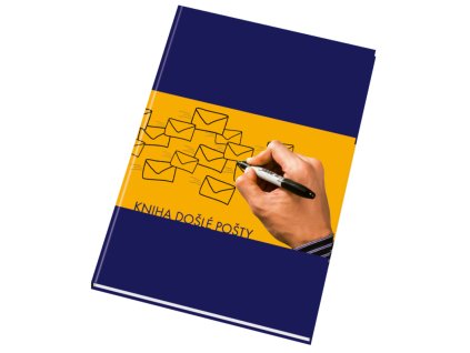 kniha dosle posty a4 s tiskem 100 listu