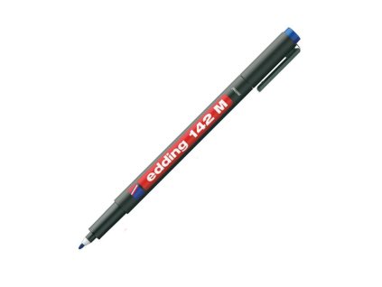 Permanentní popisovač EDDING 142M, stopa 1 mm (Barva Černá)