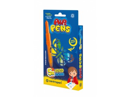 centropen foukaci fixy na papir 1500 5 vivid colours sada