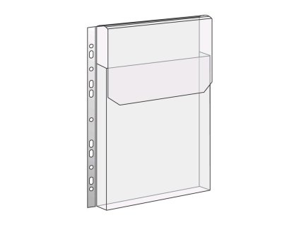 obal pvc a4 na katalogy s klopou zavesny 180mic rozsirena kapacita