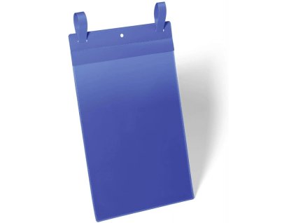 durable 1750 zavesna kapsa s upinacimi popruhy a4 na vysku modra