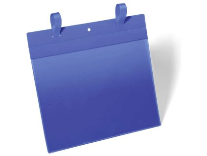 durable 1751 zavesna kapsa s upinacimi popruhy a4 na sirku modra