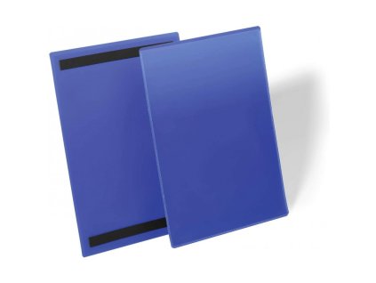 durable 1744 magneticke pouzdro na dokumenty a4 na vysku modre