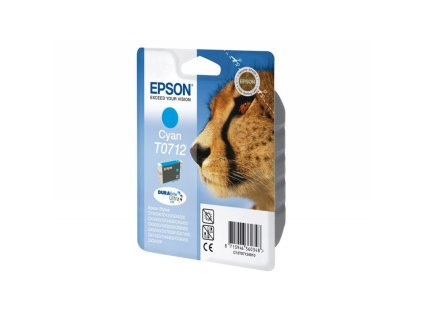 inkoustova cartridge epson t071240 cyan azurova
