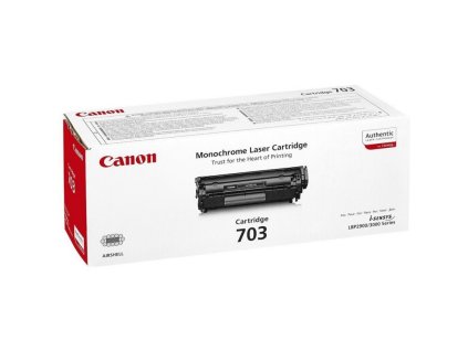 tonerova cartridge canon crg 703 cerna