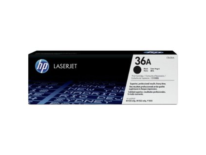 tonerova cartridge hp 36a laserjet cerna cb436a