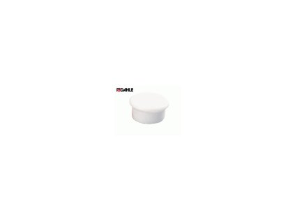 DAHLE 95513, magnet bílý průměr 13 mm, balení 10 ks (Barva Bílá)