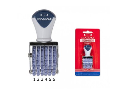 cislovacka concorde c 4 6 otisk 4mm