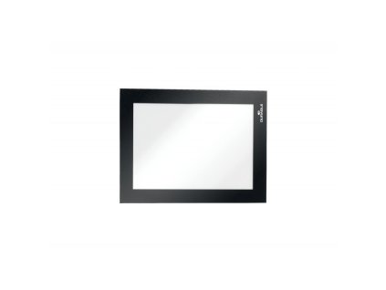 durable 4948 cerna magneticka kapsa nesamolepici duraframe a6 baleni 5 ks