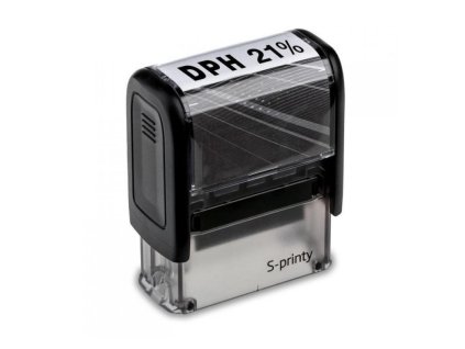 trodat samobarvici razitko s textem dph 21