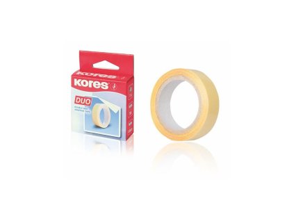 kores duo tapes 15 mm 5 m oboustranne lepici paska duo