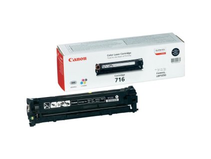 tonerova cartridge canon crg 716bk cerna