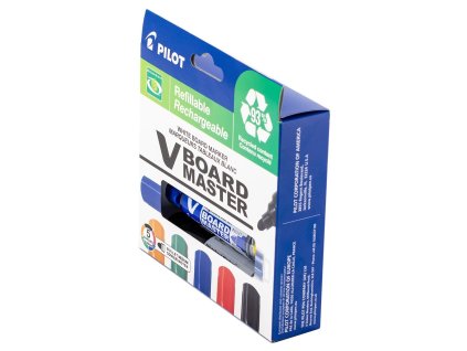 Pilot V-Board Master Begreen 5979/5, sada popisovačů na bílé tabule, 5ks