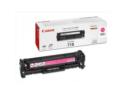 tonerova cartridge canon crg 718m cervena