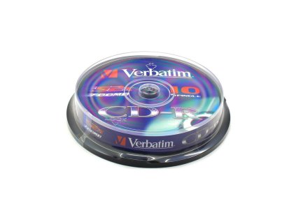 verbatim disk cd r 52x extra protection 700mb spindl 10ks