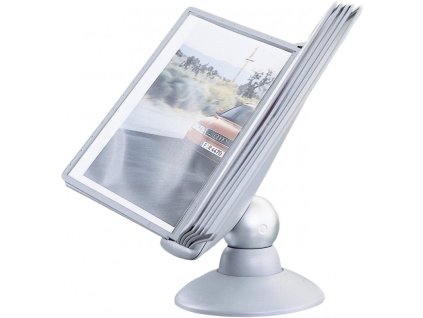 Durable 5587, SHERPA MOTION 10, stolní display s 10 rámečky (Barva Černá)
