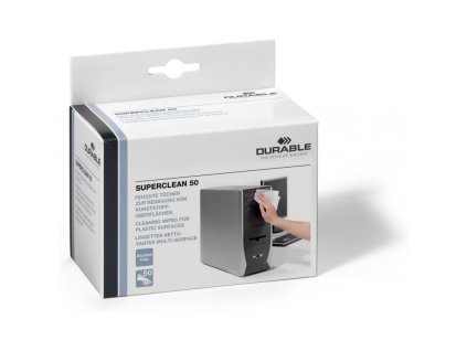 durable 5788 cistici ubrousky superclean 50 ks univerzalni dezinfekcni