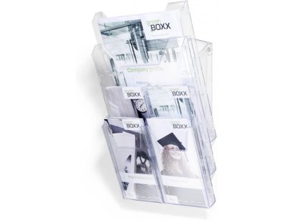 durable 8613 combiboxx pro kombinovany prospektovy stojan na stul i na stenu