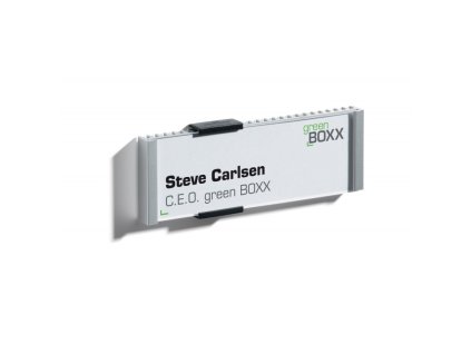durable 4800 informacni tabule info sign 149 x 525 mm stribrna