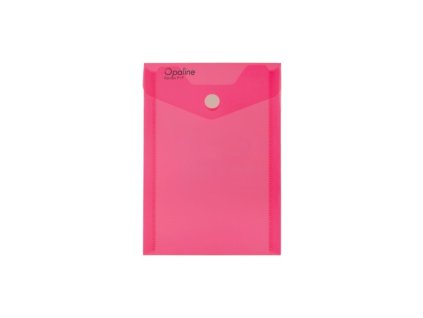 Obálka s drukem A7 PP OPALINE průhledná, balení 5ks (Barva Modrá)