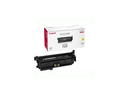 tonerova cartridge canon crg 723y zluta