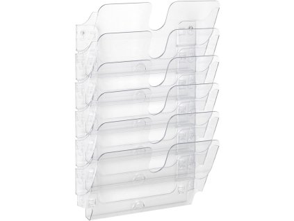 durable prospektovy stojan flexiplus 6 na sirku transparentni pro formaty a4