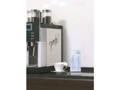 durable 8587 presenter 13 a4 informacni stojanek hlinikovy podstavec