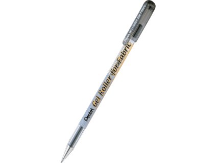 Pentel BN15-A, gelový roller na textil, hrot 1,0 mm (Barva Černá)