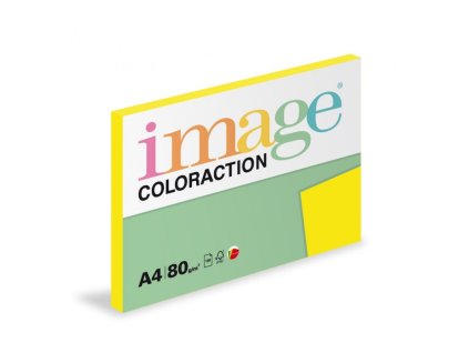 papir barevny a4 80g coloraction ig50 sevilla syte zluta 100 ks