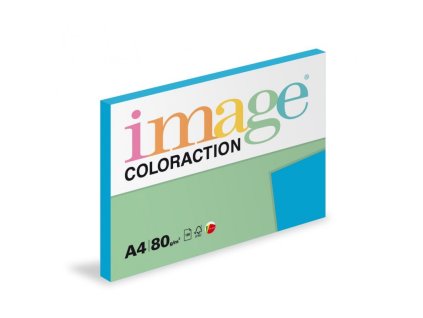 papir barevny a4 80g coloraction db49 stockholm tmave modra 100 ks