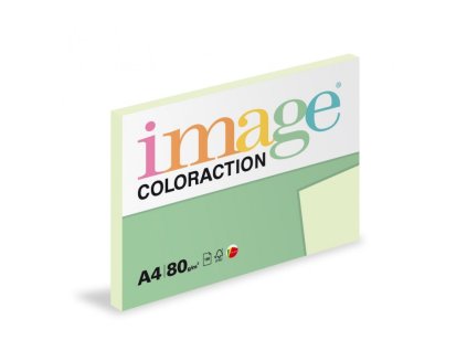 papir barevny a4 80g coloraction gn27 jungle pastelove zelena 100 ks