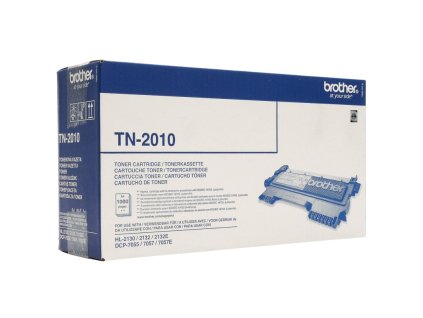 tonerova cartridge brother tn 2010 cerna pokryti 1000 stran