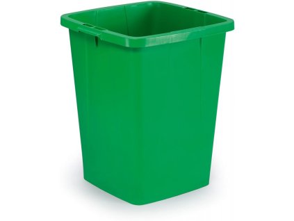 durable durabin 90 zeleny odpadkovy kos ctvercoveho tvaru kapacita 90 litru