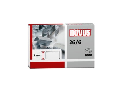 novus 26 6 spony do sesivacky 1000 ks