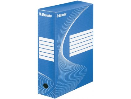 esselte 128421 archivacni krabice 100 mm modra
